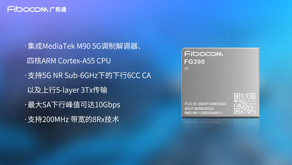 广和通COMPUTEX 2025首发：MediaTek T930平台5G模组FG390引领高速FWA时代(图1)