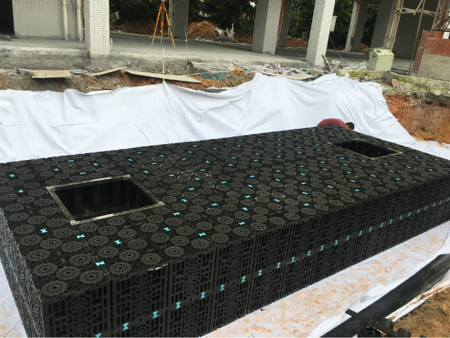 尚信环保 雨水收集系统模块多少钱 东莞雨水收集系统(图1)