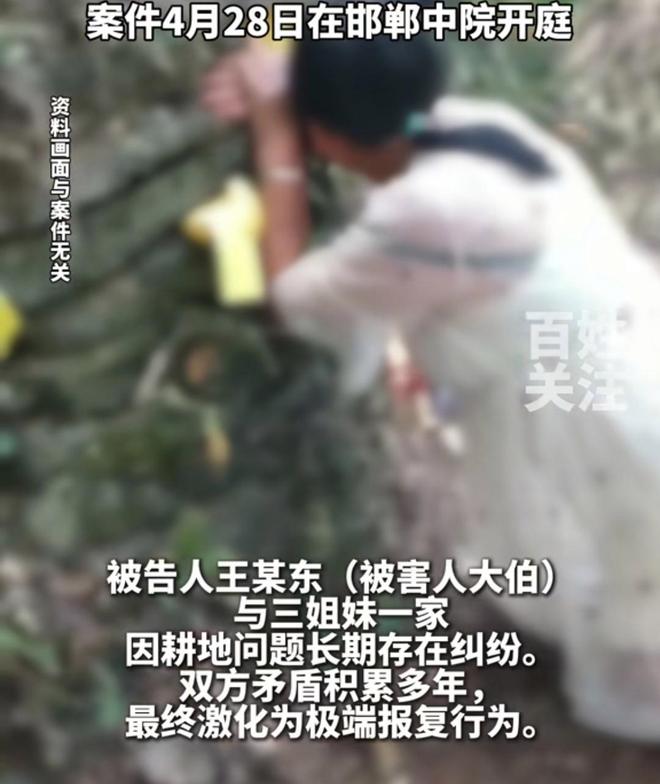 河北三姐妹给父亲上坟被大伯炸死：只因耕地有矛盾被抓后喊冤枉(图10)